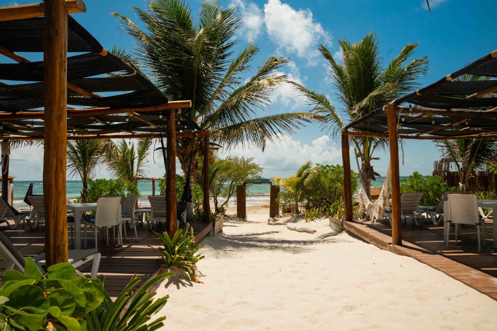 Club de playa en Mahahual