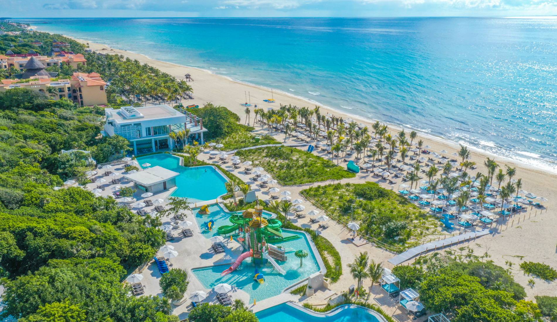 Sandos Playacar beach and gated resort community